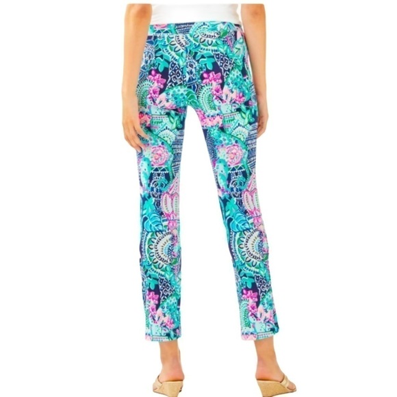 Lilly Pulitzer Loralee Lookin Sharp Pull on Pant Size XXS - Picture 2 of 13